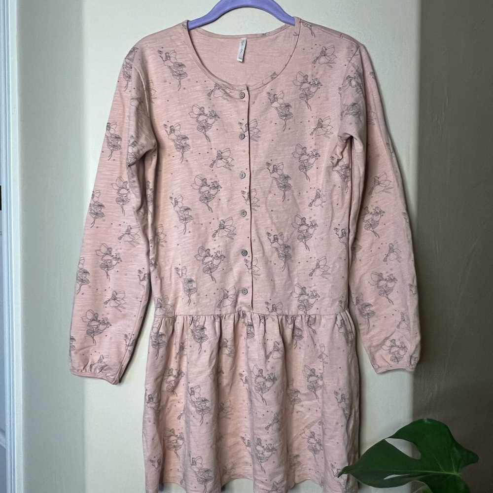 Pink Floral Kids Dress